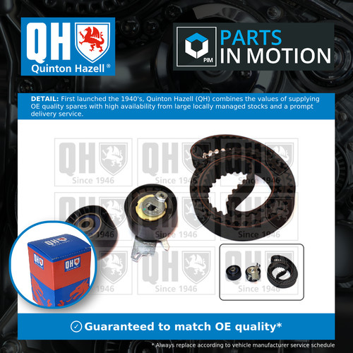 Timing belt kit - belt, citroen