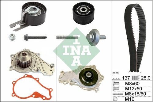 Ina 530037530 water pump - water,