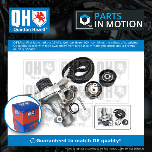 Timing belt water - belt, kit