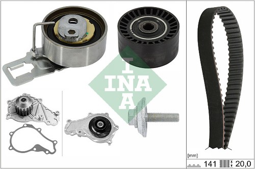 Ina water pump timing belt - &,