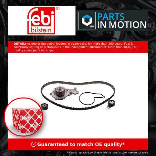 Timing belt water pump kit - water,