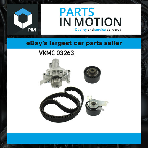 Timing belt water pump kit - belt, &