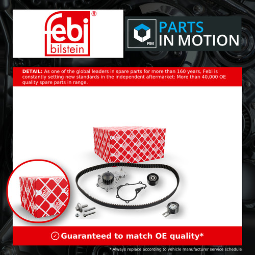 Timing belt water pump kit - water,